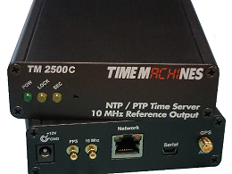 GPS NTP+PTP网络时间服务器，带10Mz参考频率输出(TM2500C)
